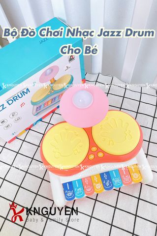  Bộ Đồ Chơi Nhạc Jazz Drum Cho Bé 