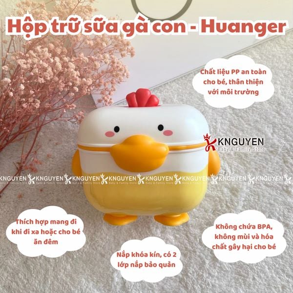  Hộp trữ sữa gà con- Huanger 