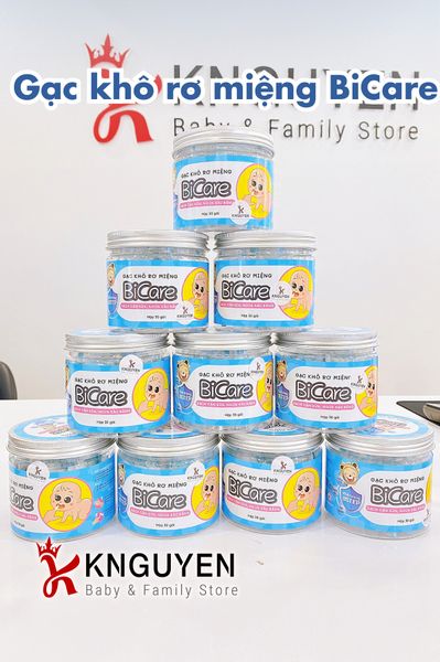  Gạc Khô Rơ Miệng Bicare (30gói) 