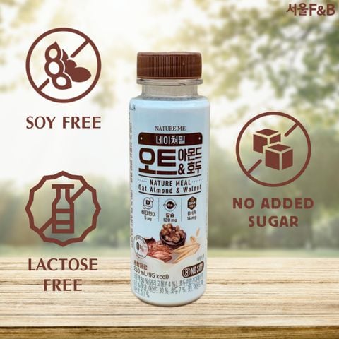 Sữa yến mạch óc chó hạnh nhân Nature Meal 250ml 