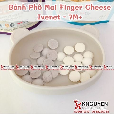  Bánh Phô Mai Finger Cheese Ivenet (8m+) 