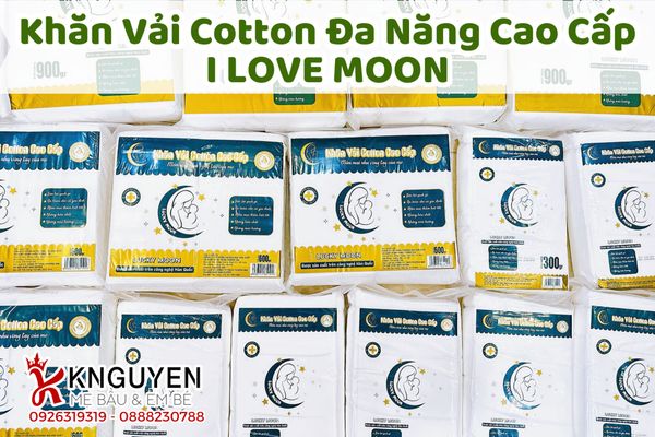  Khăn vải cotton cao cấp lucky moon 