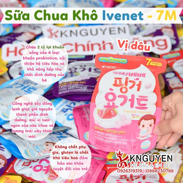  Sữa Chua Khô Ivenet 20g Hàn Quốc 