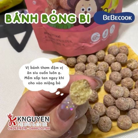  Bánh Bỏng Bi Bebecook Hàn Quốc ( 25g ) 