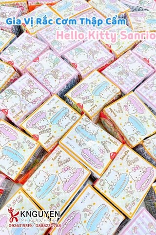  Gia vị rắc cơm Hello Kitty 20 gói Nhật 