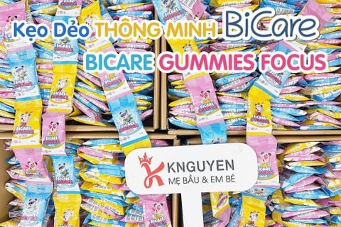  Kẹo Dẻo Bicare gummies focus (gói 30g) 