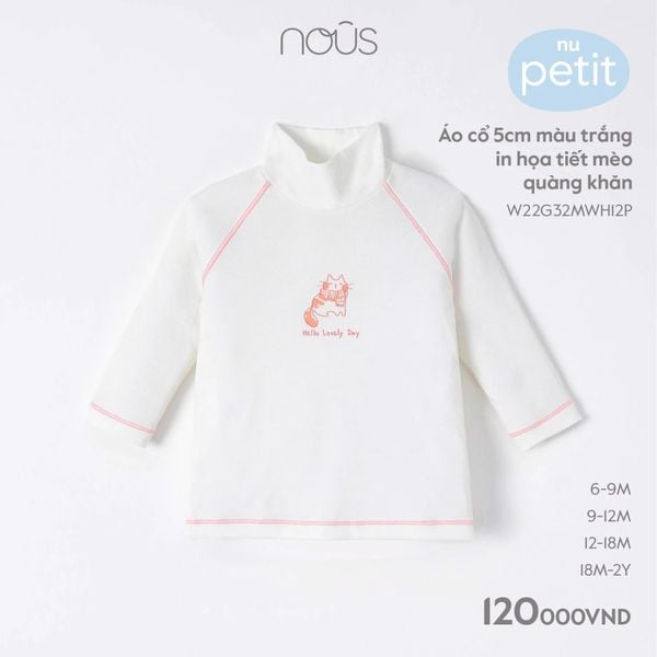  Áo Cổ 5cm In Hình - Nous 