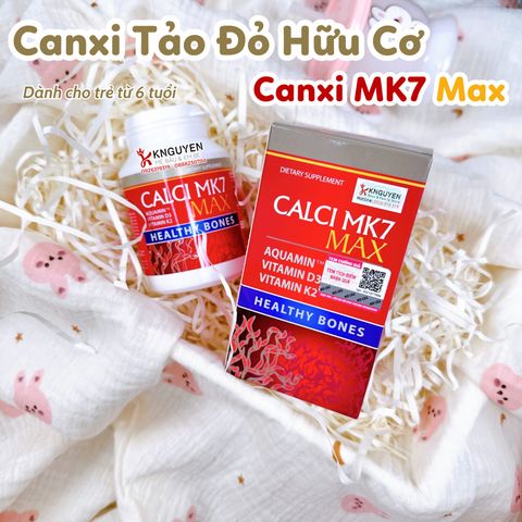  Calci MK7 Max - Viên Uống Hỗ Trợ Bổ Xương Khớp & Răng Chắc Khoẻ 
