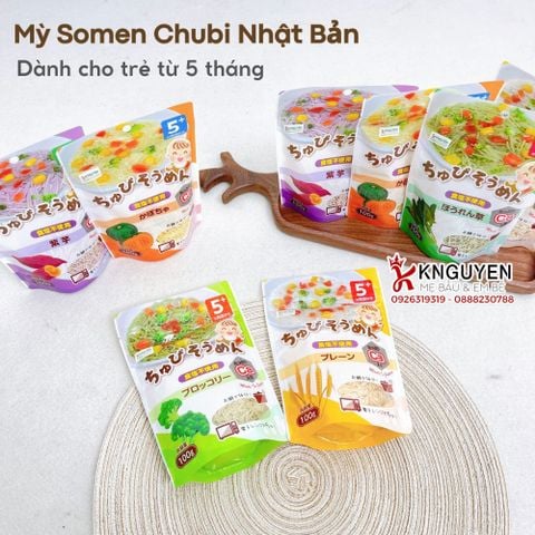  Mỳ Somen Chubi Nhật Bản - 100gr - (5M+) 