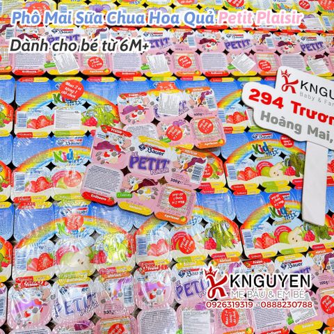  Phô mai hoa quả Kids Mix (vỉ 4 hộp) 