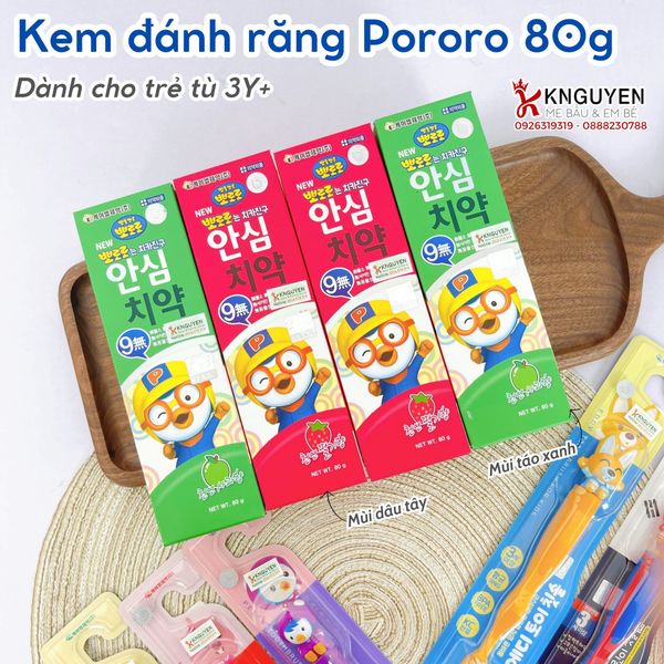  Kem Đánh Răng Pororo (80g) 