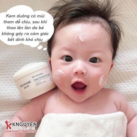  Kem Dưỡng Ẩm Miễn Dịch Goongbe Moisture Cream Cho Trẻ Sơ Sinh Và Trẻ Nhỏ 