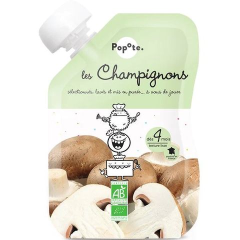  Túi ăn dặm rau củ quả hữu cơ Popote (120g) 4-6m 