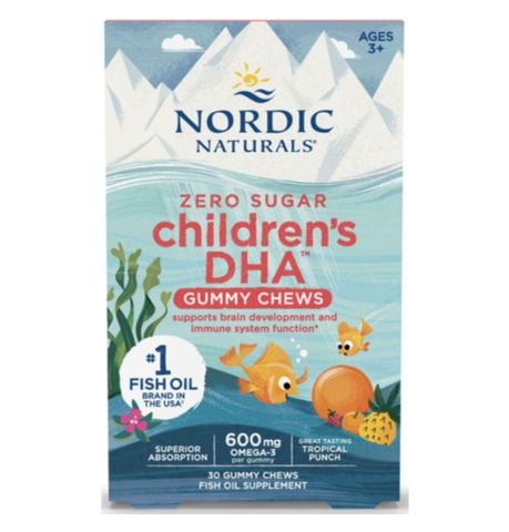  Kẹo Dẻo Nordic Chăm Sóc Mắt Cho Trẻ Em (2-12Y) - 30 viên 