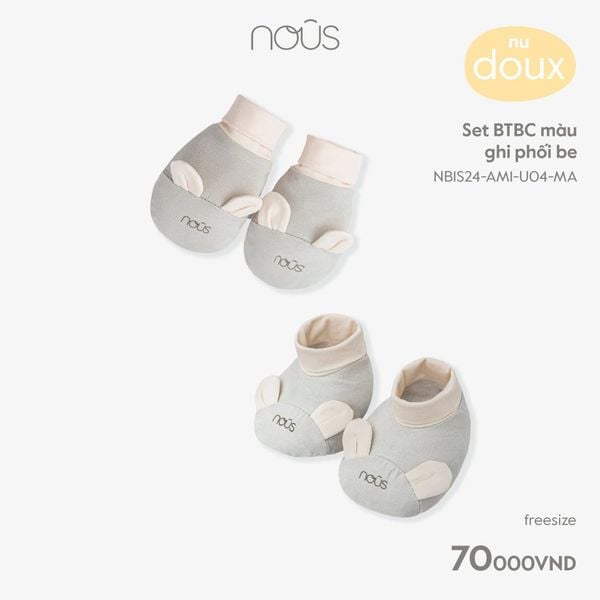  Set bao chân bao tay Doux Nous cho bé 
