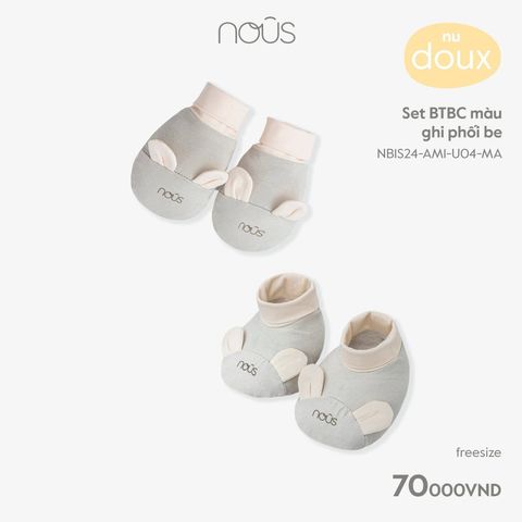  Set bao chân bao tay Doux Nous cho bé 