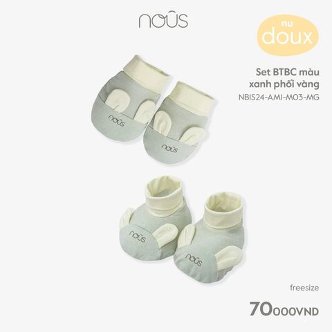  Set bao chân bao tay Doux Nous cho bé 