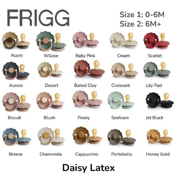  Ti Giả Frigg Chất Liệu Cao Su Tự Nhiên Cho Bé 