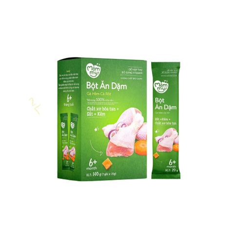  Bột Ăn Dặm Hữu Cơ Mămmy 140g (7x20g) 