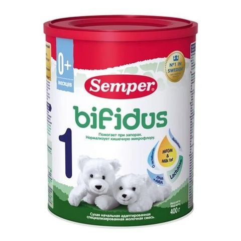  Sữa Semper Bifidus Nga (Bổ Sung Chất Xơ) 400g 