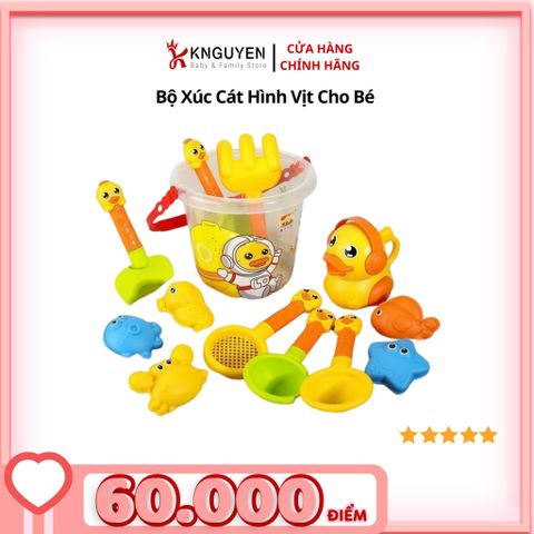  Bộ đồ chơi xúc cát - Chú Vịt Vàng 