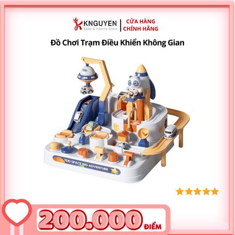  TP Đồ chơi trạm điều khiển không gian kèm ô tô điều khiển bằng tay - Great adventure 