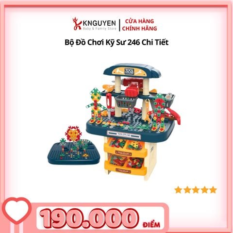  Bộ đồ chơi kỹ sư 246 chi tiết 