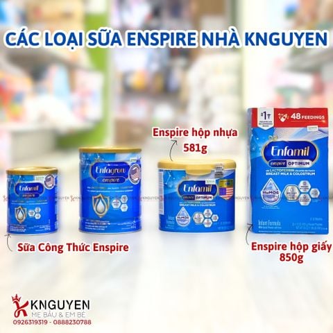  Sữa Enfamil Enspire 350g (Hàng Nhập Khẩu) 