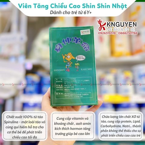  Tảo tăng chiều cao cho bé SHIN SHIN 