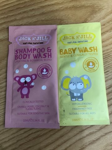  Sữa tắm gói 10ml  Jack N’ Jill 10g 