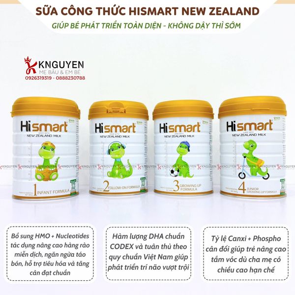  Sữa Hismart New Zealand (800g) 