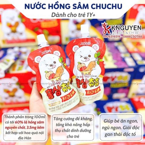  Hồng Sâm Chu Chu Hàn Quốc (1Y+) 