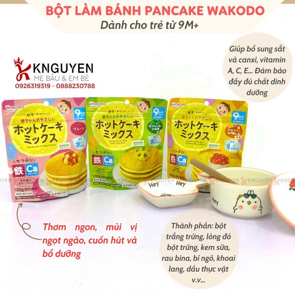  Bột làm bánh rán Wakodo 100g 