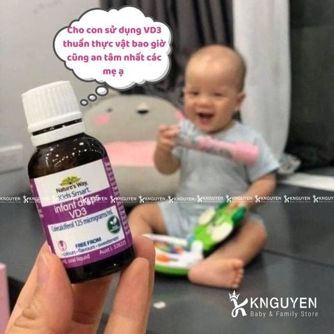  Nature's Way Kids Smart Infant Drops Vd3 - Bổ Sung Vitamin D3 Cho Bé 
