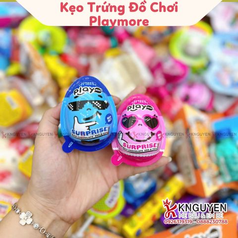  Kẹo Trứng Đồ Chơi Socola Sữa Bất Ngờ Playmore (20g) 