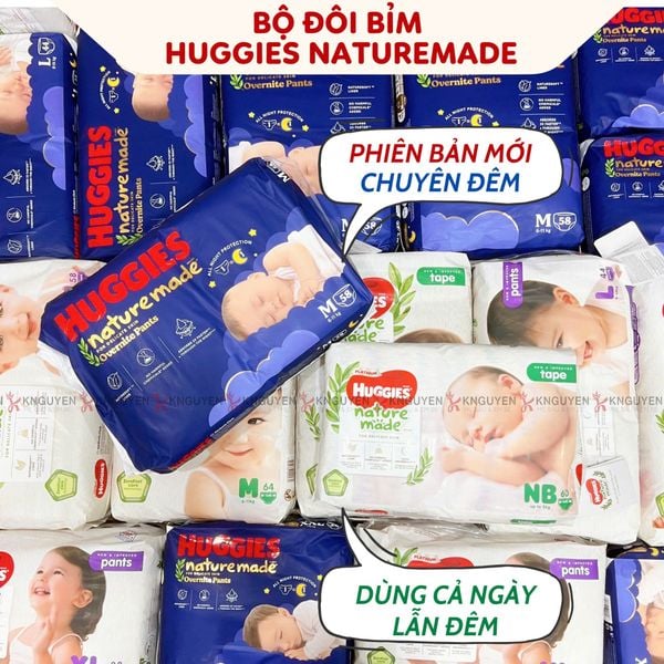  Bỉm cao cấp Huggies Platium Ngày / Đêm cho bé 