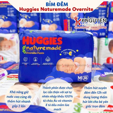  Bỉm cao cấp Huggies Platium Ngày / Đêm cho bé 