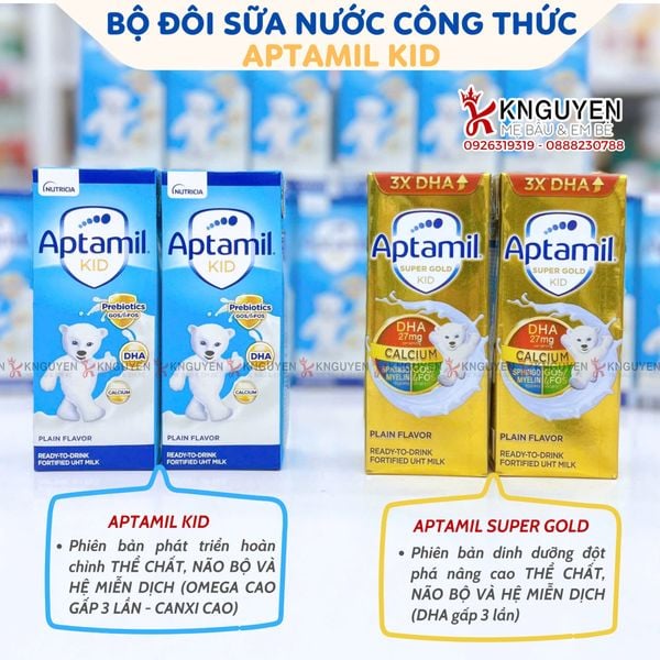  Sữa Aptamil Kid Nước 180ml 