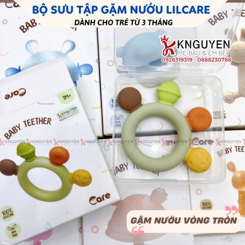  Gặm nướu vòng tròn Lilcare (3M+) 