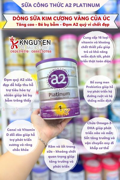  Sữa A2 Platinum Infant Formula 900g 