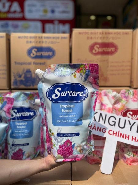  Nước giặt xả sinh học Surcare 2KG 