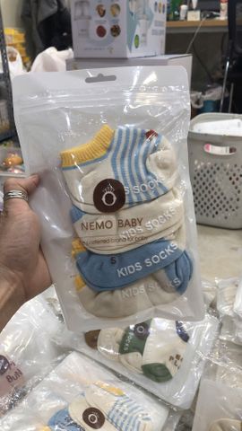  Set 4 đôi tất cổ ngắn Kids Socks 