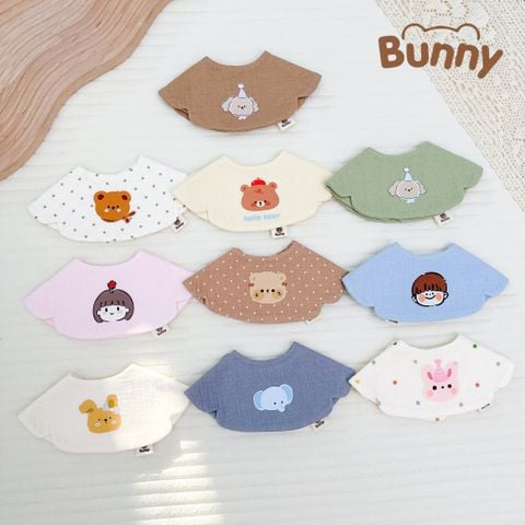  Yếm Xô Muslin Bunny 