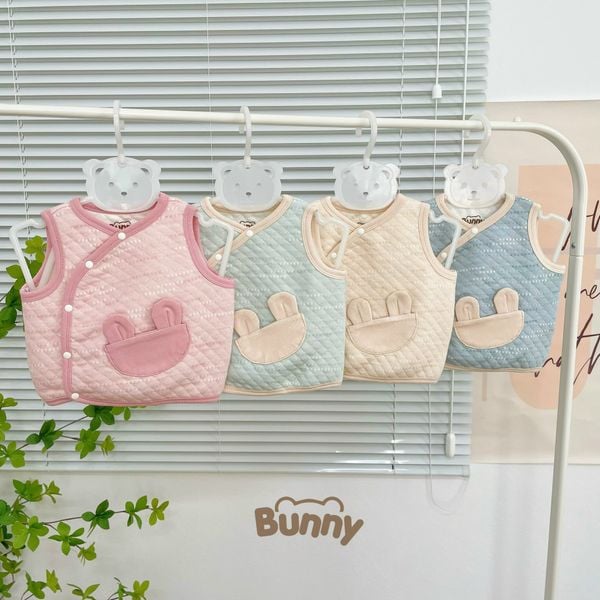  Áo Gilê Trần Bông 