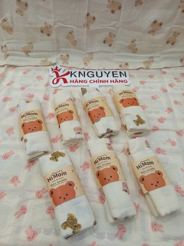  Khăn Cuộn Muslin Himom 