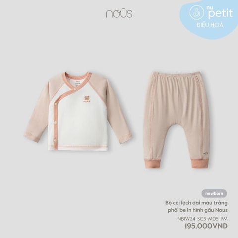 Bộ Cài lệch Nous Petti Phối Họa Tiết 