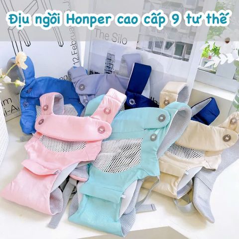  Địu Ngồi Honper Cao Cấp 9 Tư Thế 
