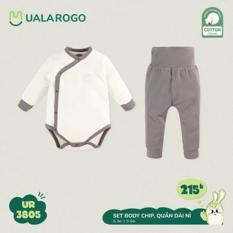  Set Body Chip & Quần Dài Nỉ Ualarogo 