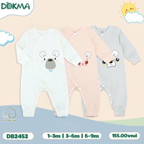  Body Cài Lệch Trơn Dokma 