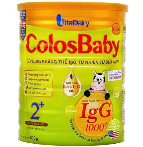  Sữa ColosBaby Gold 800g 